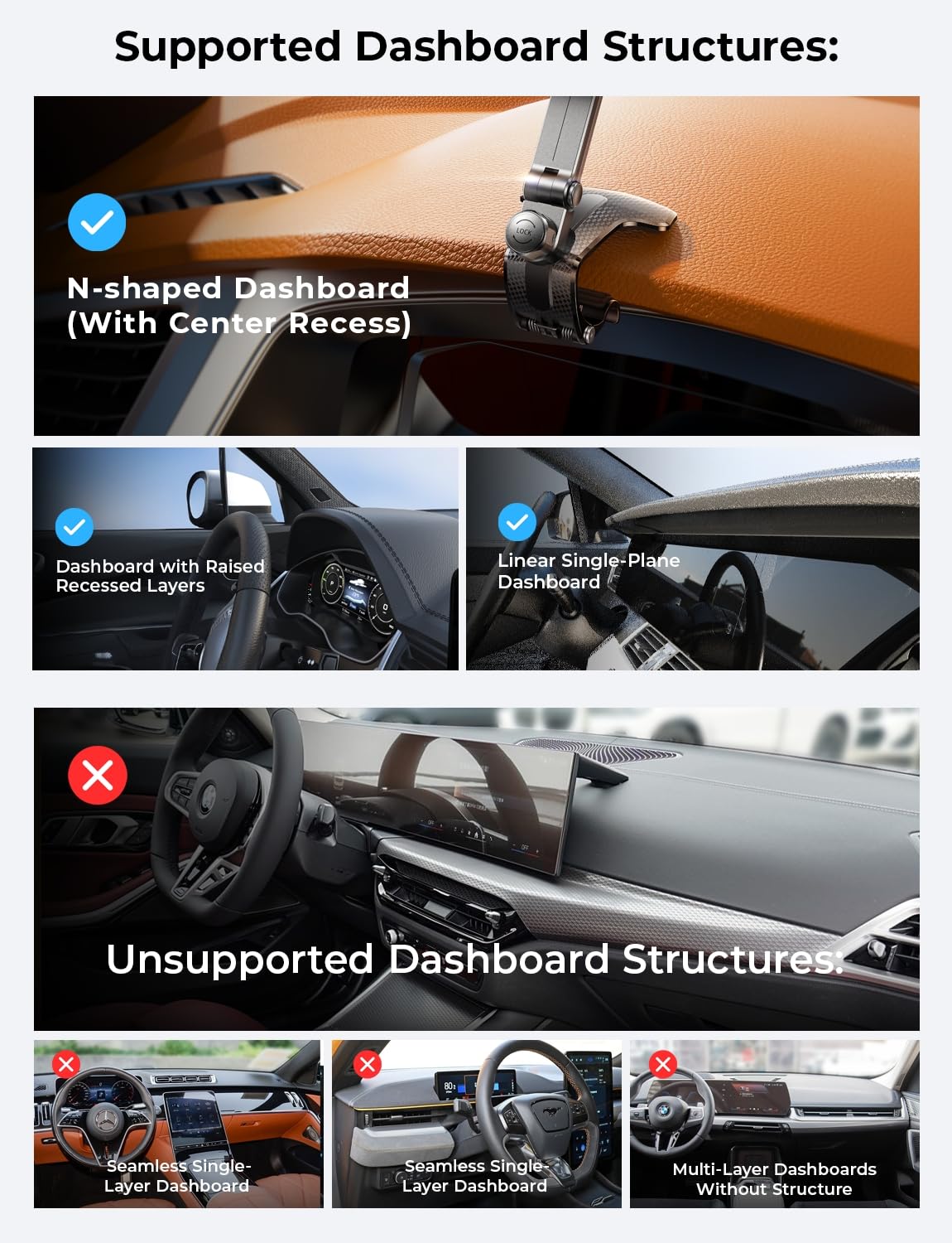 LISEN for MagSafe Car Mount Magnetic Phone Holder for Your Car Magnet Air Vent Cell Phone Holder Mount Car Accessories Gift for Men Women fit iPhone 17-12 Dashboard Mount Kits - Image 5