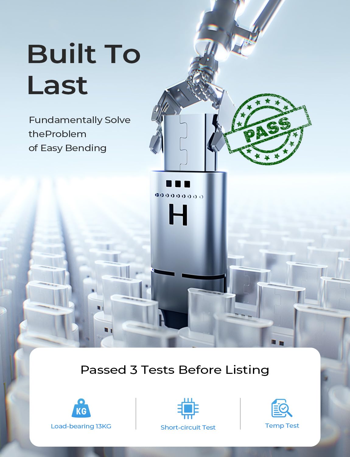 LISEN USB C to Micro USB Cable, 2-Pack 3.3FT Nylon Braided, Micro USB to USB C Cable, 3A Charging&480Mbps Data Transmission, for Type C Wall Chargers/PS4/Xbox One/Old Kindle/Android - Image 6